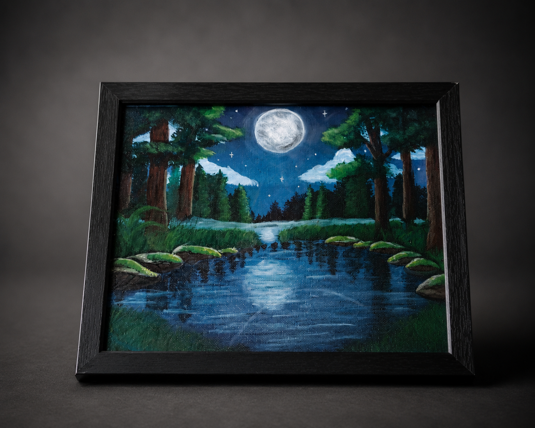 Moonlight River: Finding Quiet Beneath the Full Moon