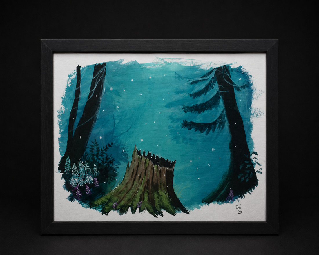 Forest Stump Sanctuary: Where New Life Begins
