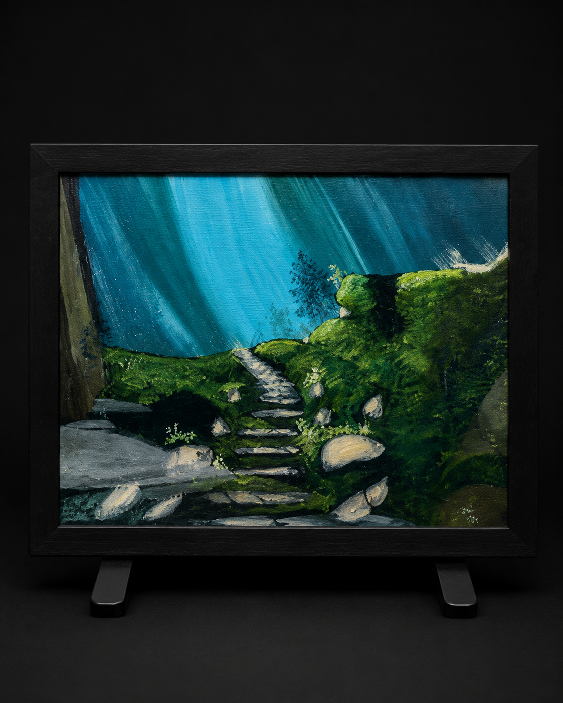 Moonlit Forest Steps